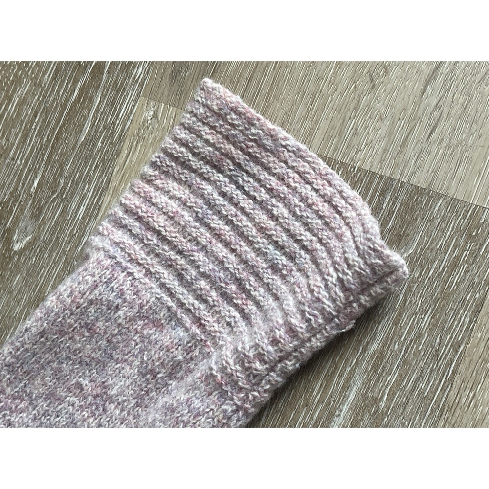 Anthropologie Womens Puff Shoulder Tokyo Map Cardigan Medium Pink Sweater Wool - Picture 8 of 9